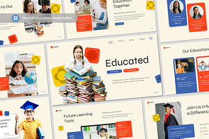Playful Education Presentation KEY, a Presentation Template by Antstheme