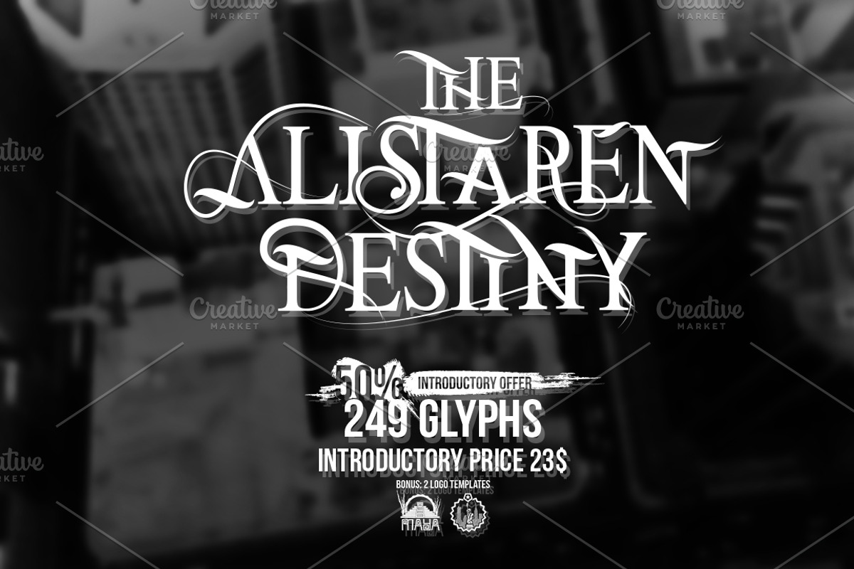 Font | The Alistaren - 50% Off!