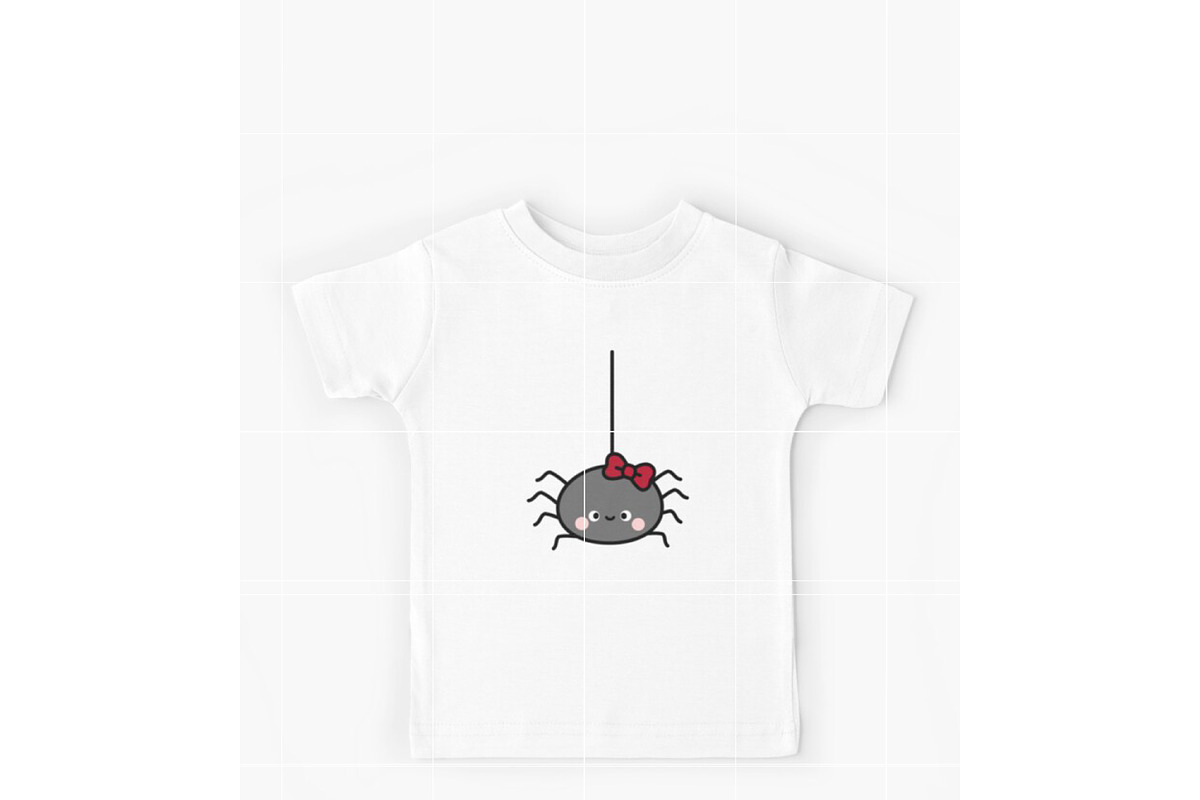 Kawaii Spider with Bow SVG Bundle |, an Illustration by TheHitShop (Photo 3 of 10)