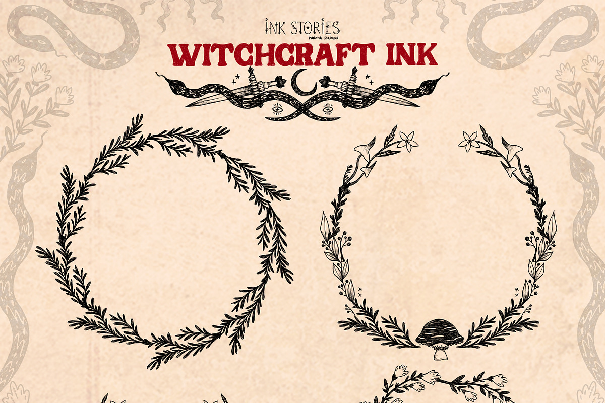Witchcraft Ink, a Decorative Illustration by Ink Stories (Photo 4 of 6)