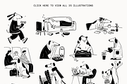 Just Dogs: Daily Life Pack, an Animal Illustration by Veyla (Thumbnail 3 of 10)
