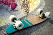 3 skateboard mockups, a Product Mockup by Egor Shkolnikov (Thumbnail 3 of 10)