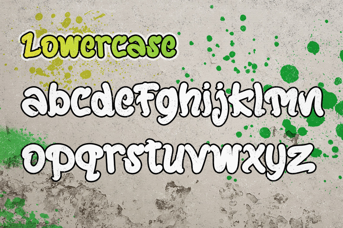 Guvaro - Graffiti Style Font, a Handwritten Font by ENATIVE (Photo 3 of 5)