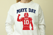 Drake Maye New England Football PNG, a Graphic by Vector Portal (Thumbnail 5 of 6)