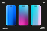 Reeded Gradients Collection, a Texture Graphic by kuro (Thumbnail 2 of 9)