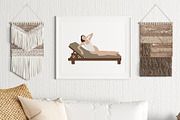 Beach activities & resting people, a Person Illustration by ApetekMarket (Thumbnail 6 of 9)