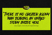 Another Story -All Caps Display Font, a Font by Gassstype (Thumbnail 5 of 8)