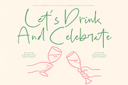 Aprils Pudding Sweet Handwritten, a Script Font by stylishtype.co (Thumbnail 7 of 20)