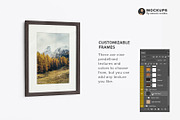 Portrait Frame Mockup - 30x40 cm, a Merchandise Mockup by Mockups by Carlos Viloria (Thumbnail 4 of 7)
