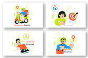 10 Gig Economy Realities, a Finance Illustration by denayunebgt (Thumbnail 2 of 4)