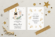 HOLIDAY PARTY TEMPLATES, an Invitation Template by Pixejoo (Thumbnail 4 of 6)