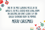 Christmas Merriment Typeface, a Script Font by Seemly Fonts (Thumbnail 2 of 4)