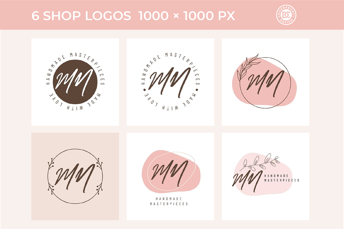 Editable ETSY shop branding kit, a Branding & Logo Template by Chakraborty Design (Photo 5 of 9)