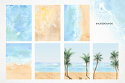 Watercolor travel bundle, summer set, a Person Illustration by LyubovZaytseva (Thumbnail 11 of 20)