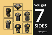 Men’s Sports T-shirt Mockup, a Shirt Mockup by image touch (Thumbnail 4 of 4)