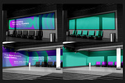 Subway Advertising Set Mockup, a Mockup by Arvalamockup (Thumbnail 8 of 10)