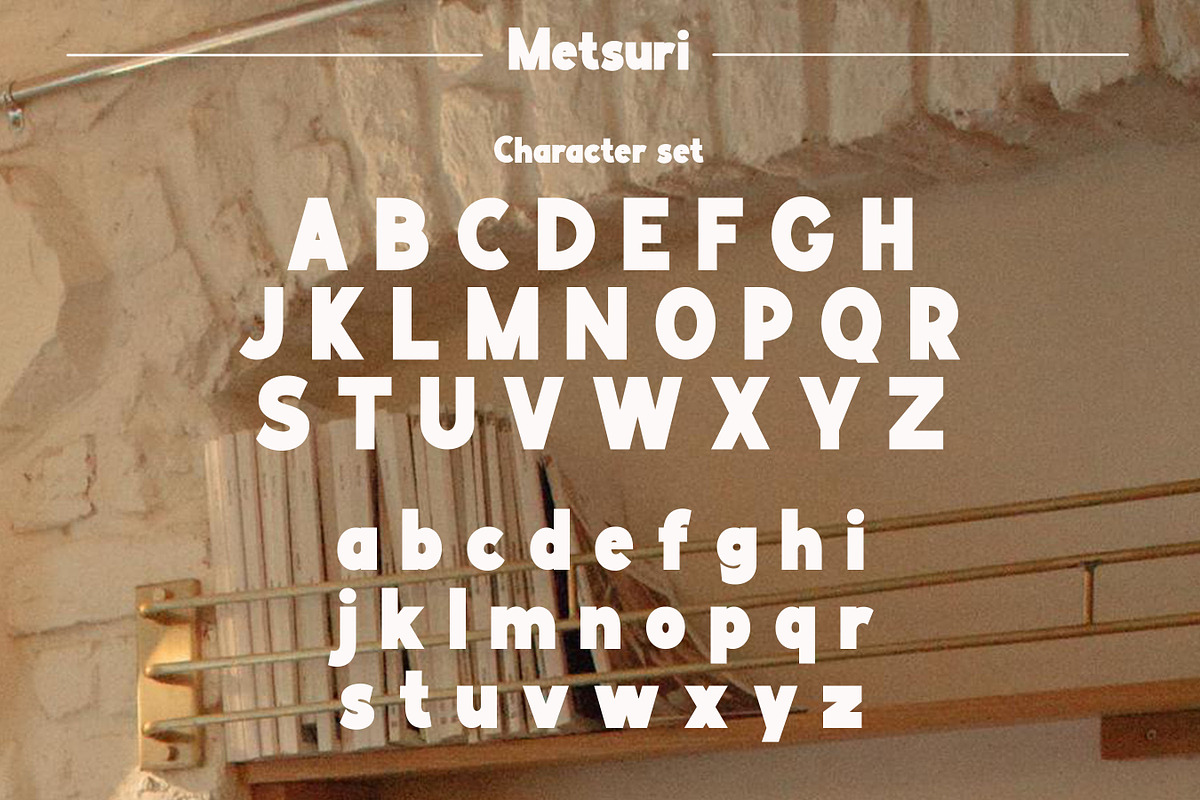 Metsuri - YouTube Thumbnail Font, a Sans Serif Font by Flawless And Co (Photo 9 of 11)