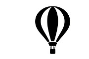 hot air balloon silhouettes, an Illustration by Amazin_art (Thumbnail 5 of 31)