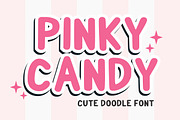 Pinky Candy, a Font by Fourteen Letter (Thumbnail 1 of 7)
