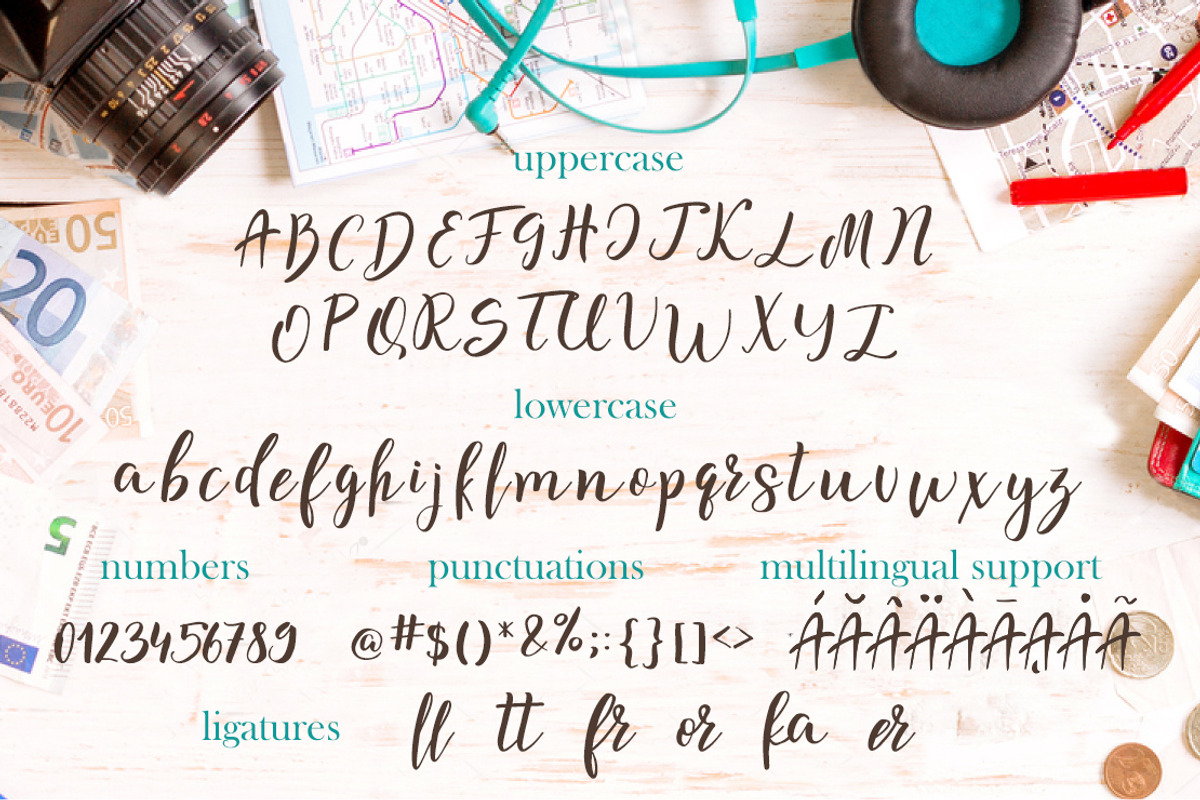 Travel to Marseille - Font DUO preview 4