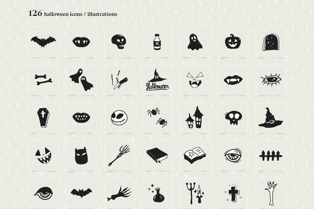 300+ Halloween Vectors Like No Other, an Illustration by Souloff (Photo 3 of 16)