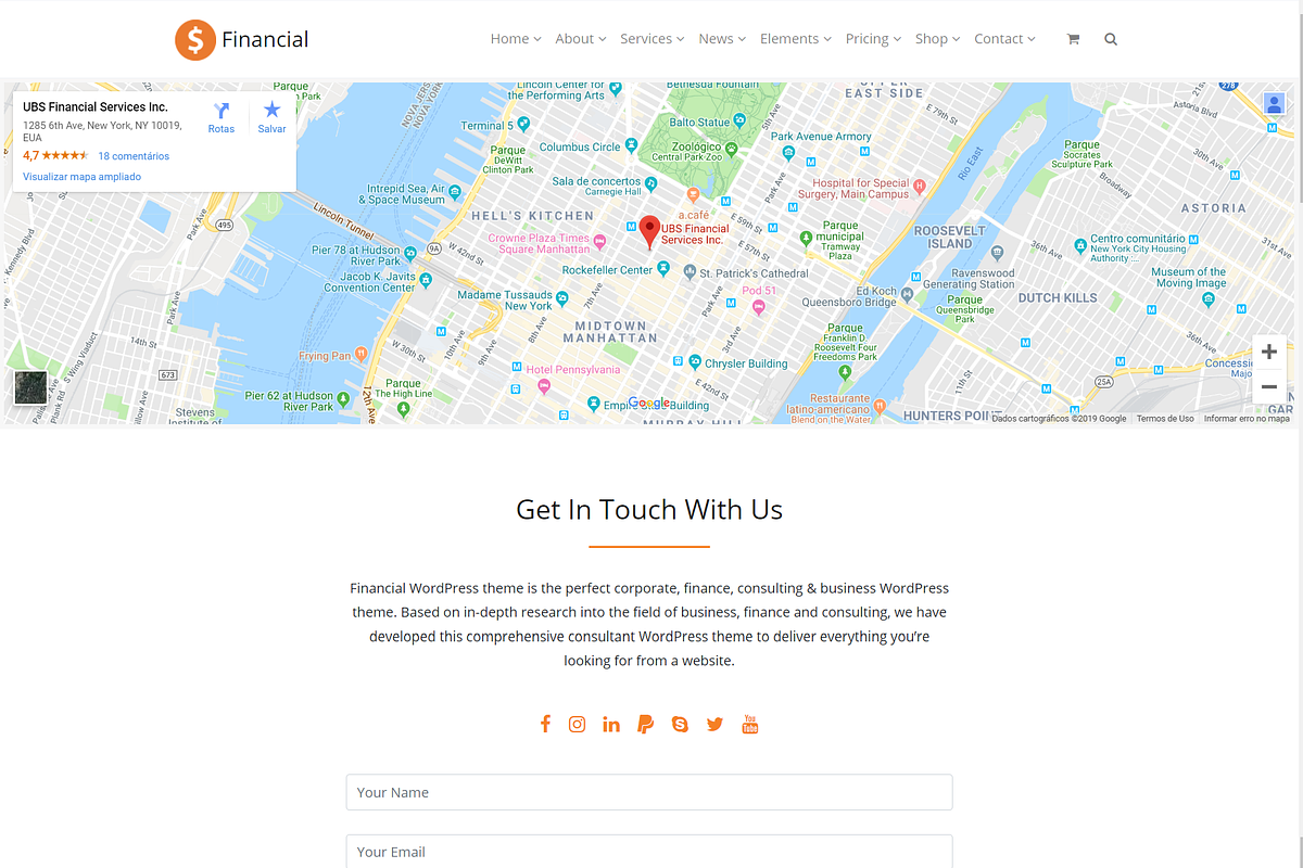 Financial Accounting WordPress Theme, a WordPress Template by Visualmodo (Photo 20 of 41)
