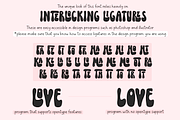 Some Love | Groovy Retro Font, a Font by KA Designs (Thumbnail 12 of 13)