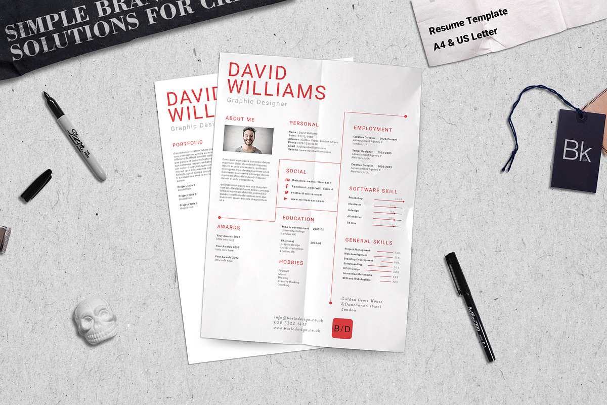 Branding Kit + Mockup - Basic, a Product Mockup by BrandKick (Photo 3 of 5)