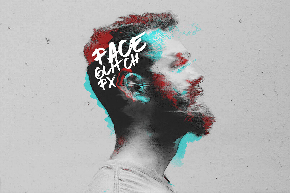 Face Glitch FX, a Layer Style Add-On by dvtchk (Photo 2 of 6)