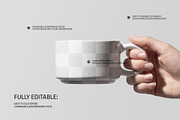 Ceramic Coffee Mug in Hand Mockup, a Cups & Container Mockup by Toasin Studio (Thumbnail 4 of 4)