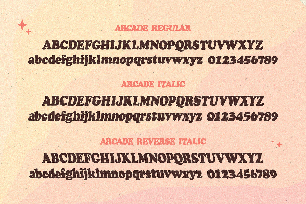 ARCADE Font, a Font by Cameron Humphries (Photo 10 of 10)