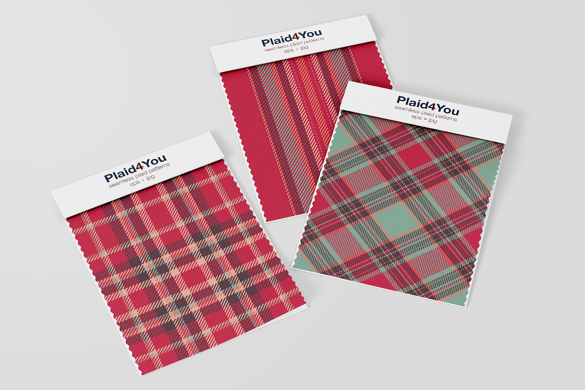 #109 Pretty Modern Plaid Patterns, a Pattern Graphic by Plaid4You (Photo 3 of 11)