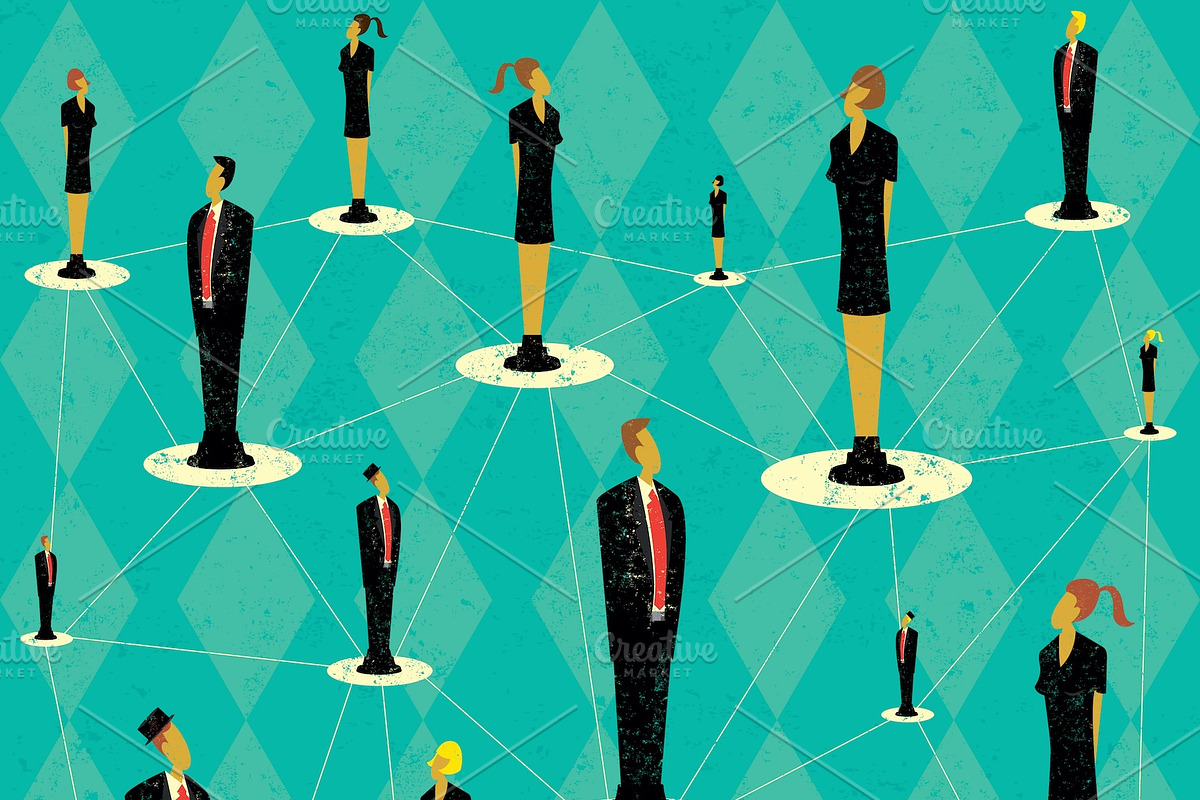 Business Concepts Bundle 13, a Person Illustration by retrorocket (Photo 4 of 16)
