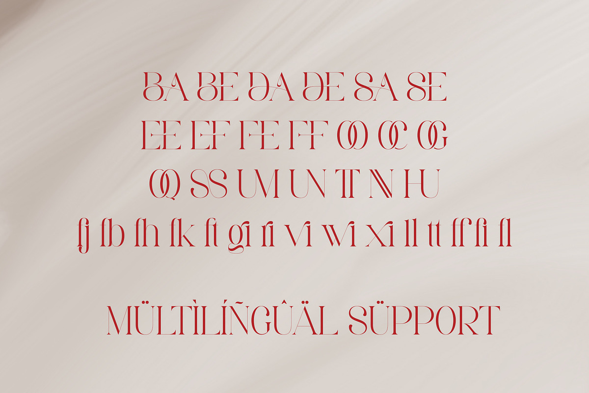 Saber - Elegant Serif Font, a Serif Font by Aqeel_Art (Photo 13 of 13)