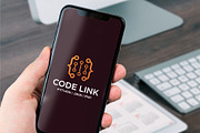 Code Link Logo, a Branding & Logo Template by M9 Design (Thumbnail 4 of 7)