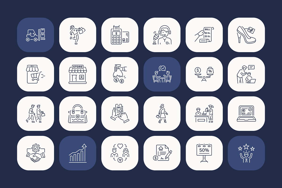 175 Sale and Shopping Icon, an Outline Icon by Prosymbols (Photo 6 of 9)