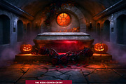 Hallowmere Halloween Backgrounds, a Seasonal Illustration by ThatsDesignArt (Thumbnail 10 of 16)