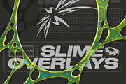 Slime Overlays - PNG's and Mockups, an Object Graphic by Dreadlabs (Thumbnail 1 of 5)