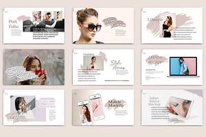 Qiona - Fashion Powerpoint Template