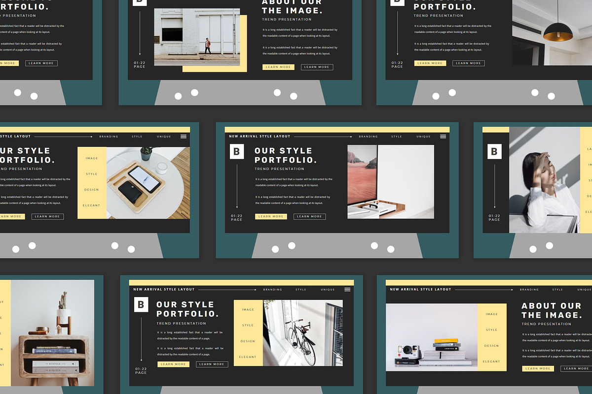 CENTRAL Powerpoint Template, a Presentation Template by GridlineType (Photo 1 of 9)