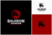 Middle Ages Mythical Dragon Logo, a Branding & Logo Template by Enola99d (Thumbnail 2 of 2)