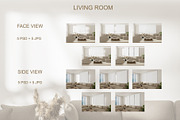 Set of  Canvas Wall Art Mockups, a Household Mockup by moqirynart (Thumbnail 8 of 11)