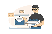 Cyber Crime Illustration, an Object Graphic by Jump Studio (Thumbnail 10 of 12)