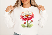 Whimsical Spring Flower Clipart, an Illustration by Craft Nest (Thumbnail 7 of 11)