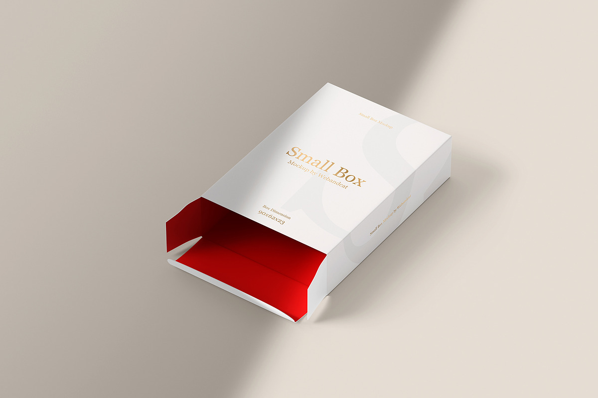Small Box Mockup, a Packaging Mockup by WebAndCat (Photo 26 of 40)