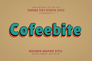 Retro Editable Text Effect, an Action Add-On by Photoshop Action (Thumbnail 2 of 10)