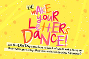 Orange Juice Font, a Font by Quirky Queen Media (Thumbnail 6 of 6)