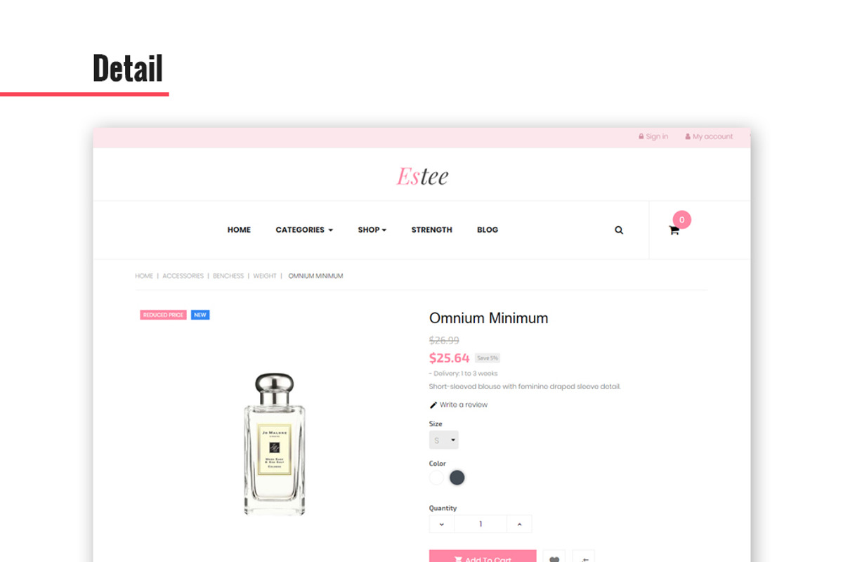 Leo Estee Responsive Prestashop, a Bootstrap Template by LeoTheme (Photo 3 of 7)