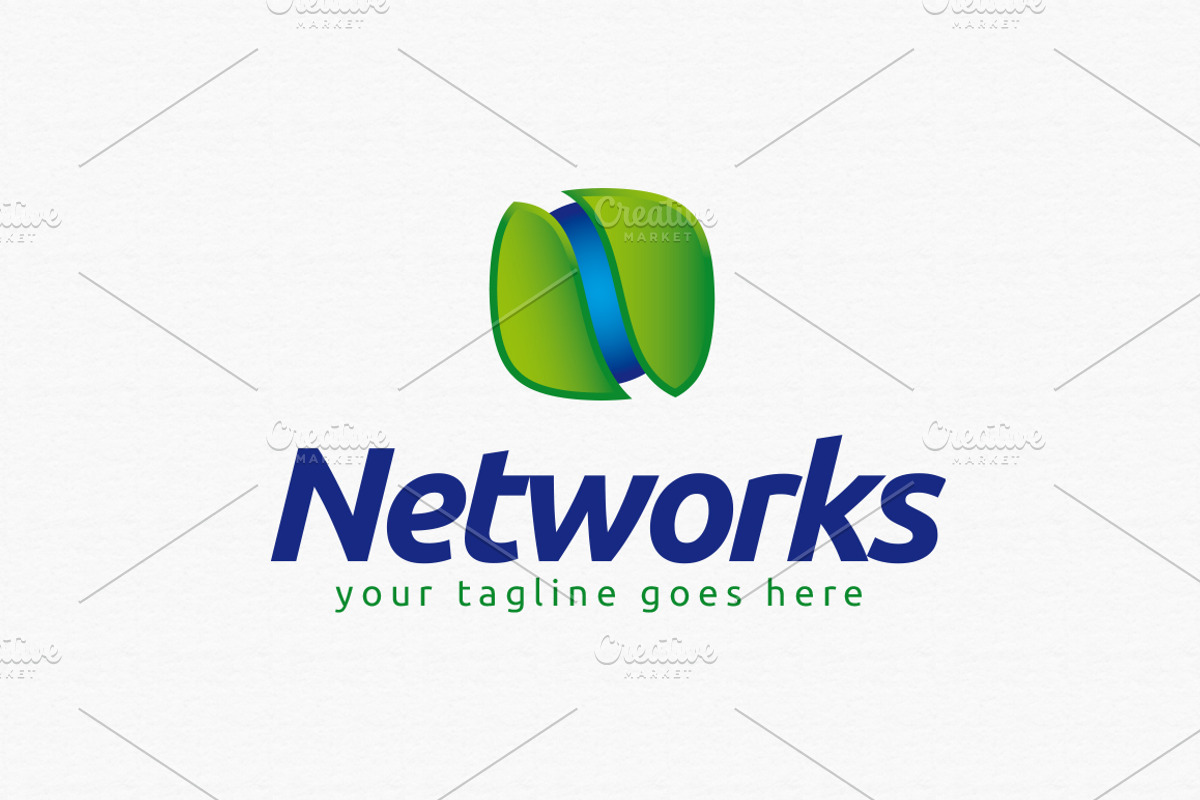 Networks Logo Template, a Branding & Logo Template by PixaSquare (Photo 2 of 5)