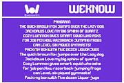 Brainwave font, a Font by weknow (Thumbnail 6 of 8)
